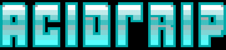 ACiDTRiP in the TheDraw font 1911